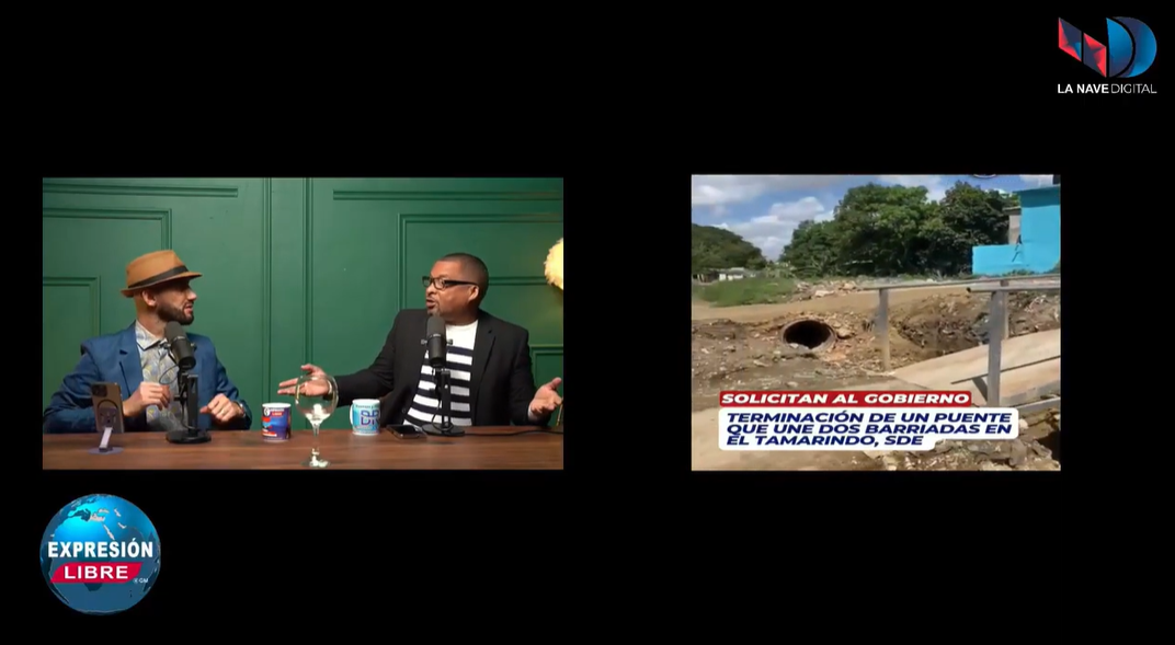 Vecinos del Tamarindo exigen reparar puente clave en Santo Domingo Este